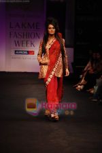 Model walks the ramp for Krishna Mehta Show at Lakme Winter fashion week day 1 on 17th Sept 2010 (51).JPG
